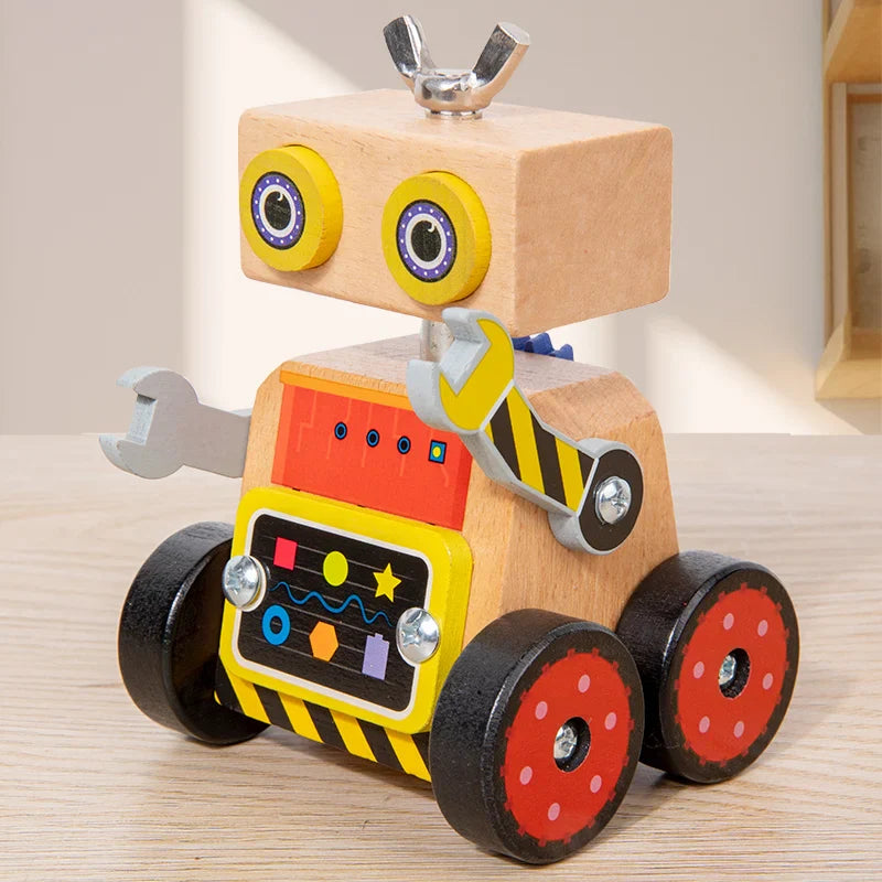 Woods™ - Byg og leg - Konstruktionsrobot i træ