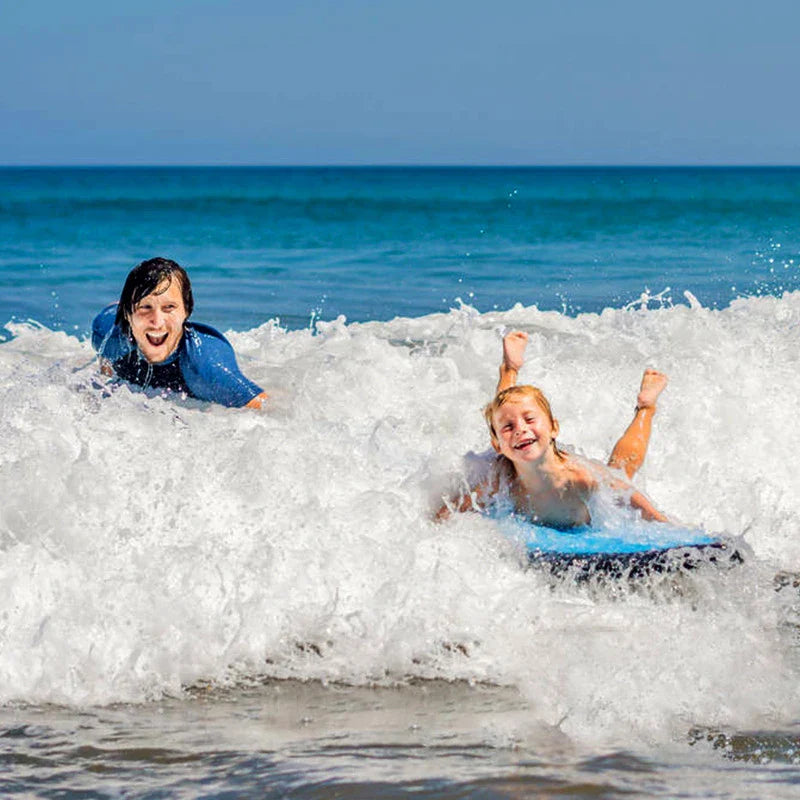 BlueWave – Lære & nyde – Oppusteligt bodyboard til børn