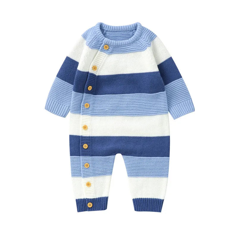 Mini Fashion™ - Varm og behagelig - Strikket Romper