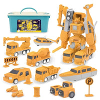 Thumbnail for MagnaMix™ - Fra lastbil til transformer - Legetøjslastbil Transformer