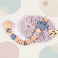 Thumbnail for Personalized Pacifier Chain – Sikker & stilfuld – Personlig sutterkæde