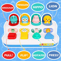 Thumbnail for Pop Up Activity Toy – Udforsk & Lær – Sensorisk babylegetøj