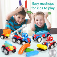 Thumbnail for Magnetic Cars™ – Magnetisk byggesjov - legetøjssæt med magnetiske køretøjer