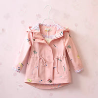 Thumbnail for Girls Windbreaker Jacket – Let og stilfuld – børnejakke