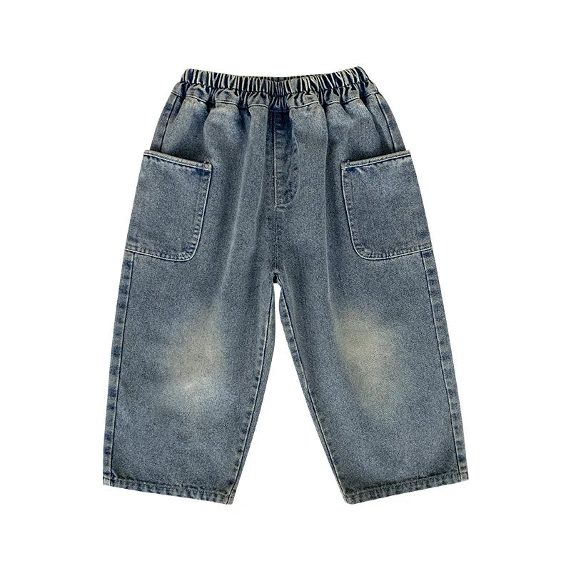 Mini Fashion™ - Jeans med lige ben - Afslappede jeans