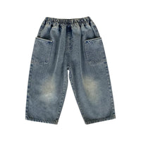 Thumbnail for Mini Fashion™ - Jeans med lige ben - Afslappede jeans