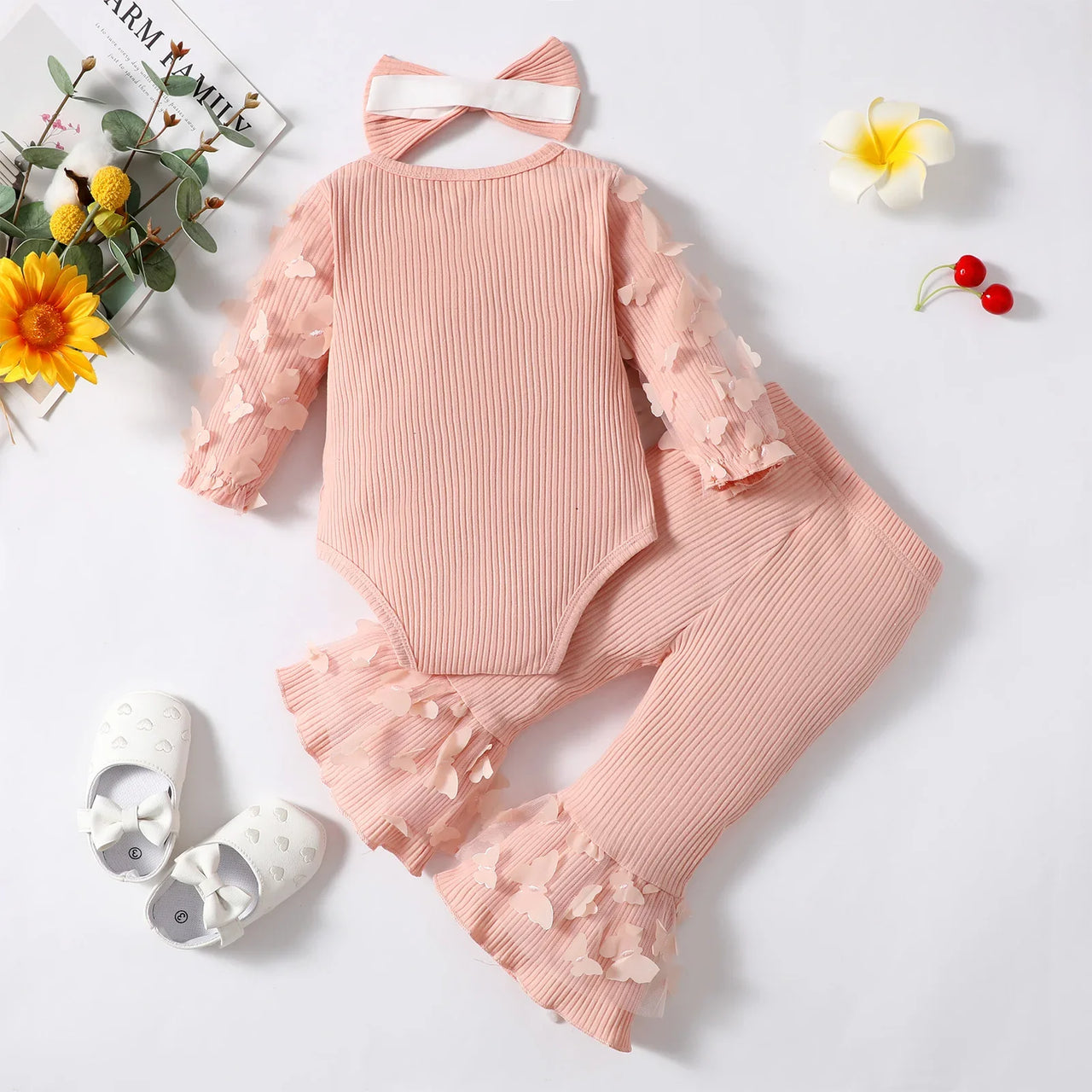 Mini Fashion™ - 'Fars lille pige' - Romper og bukser til piger