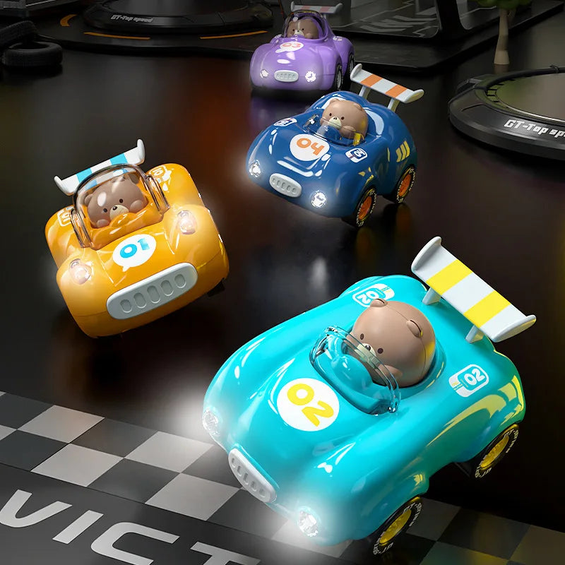 Pull-Back Car™ – Lysende racersjov – Legetøjsbil