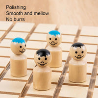 Thumbnail for Wooden Chess Puzzle Game – Strategi & Tænkning – Brætspil
