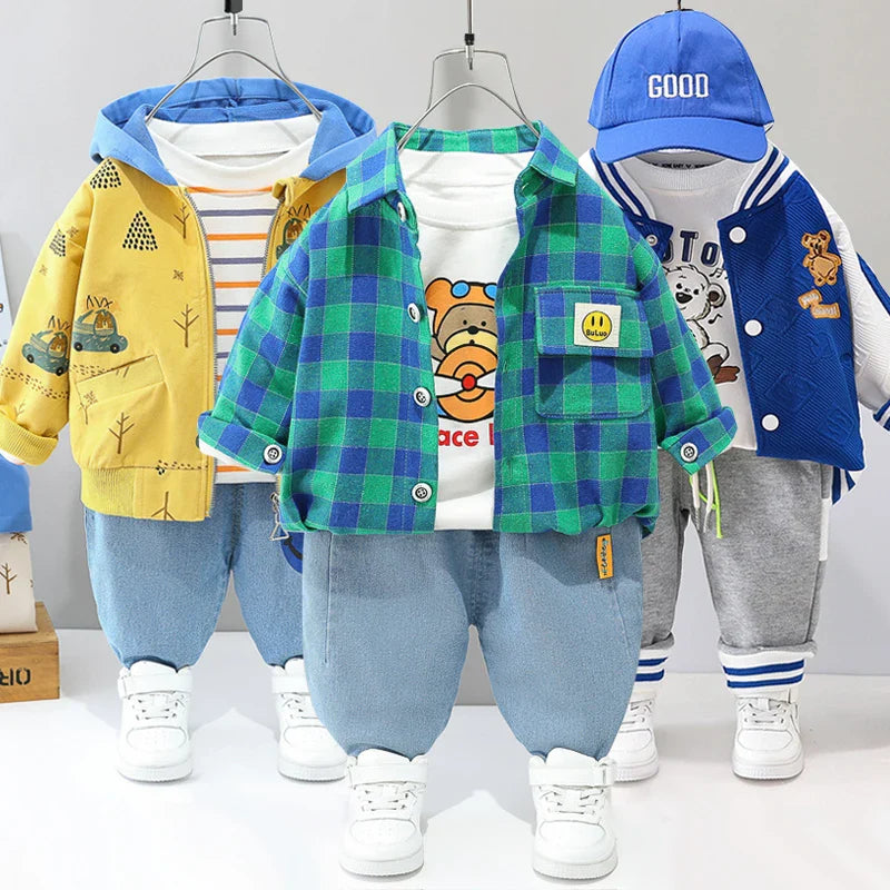 Mini Fashion™ - Småbørn & eventyr - Tøjsæt i 3 dele