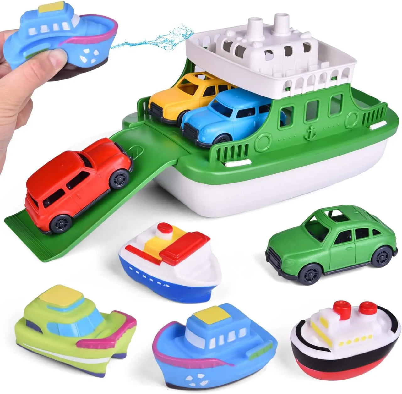 Mini Ferry™ - Plask og leg - Vandlegetøjsbåd