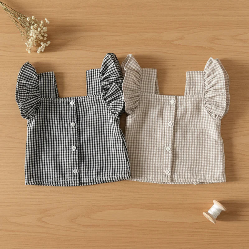 Girls Ruffle Tee – Luftigt & sødt – børnetøjssæt