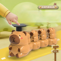 Thumbnail for Capybara Train Toy – Legesygt & sødt – Tog med tryk