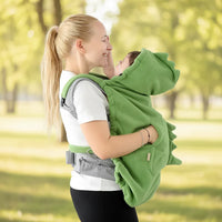 Thumbnail for Dinosaur Baby Carrier Cover – Varmt & behageligt – Dino Baby-tæppe