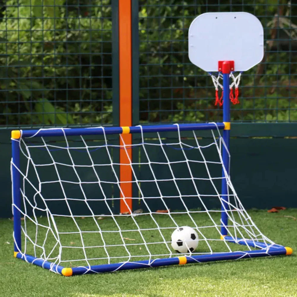 Kids Ball Games - Dobbelt legeglæde – fodbold- og basketball-legetøjssæt