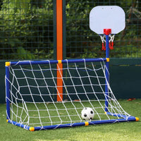Thumbnail for Kids Ball Games - Dobbelt legeglæde – fodbold- og basketball-legetøjssæt