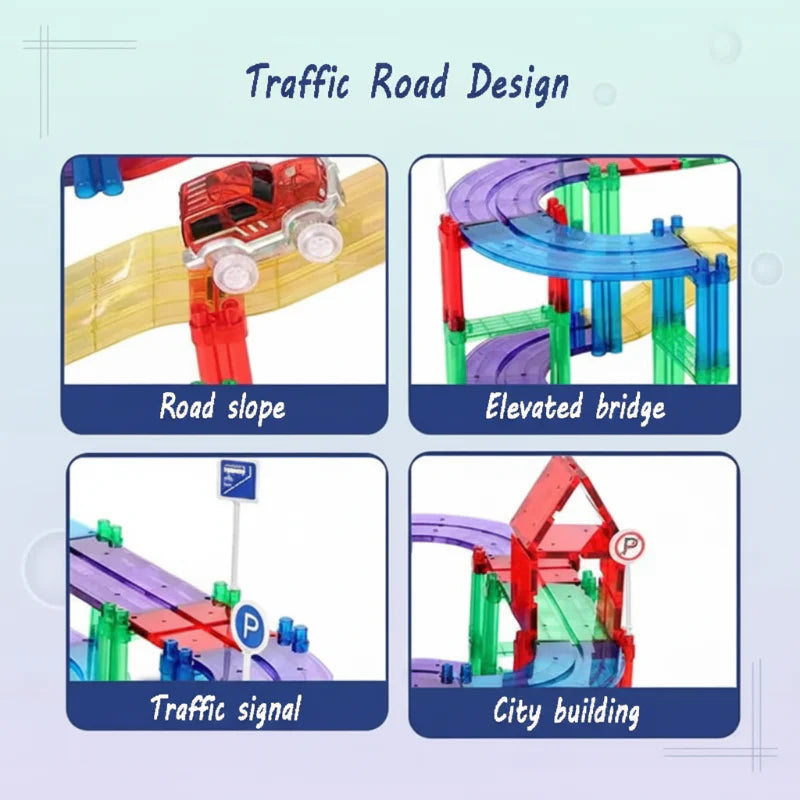 SmartTrack – Byg & Leg – Magnetiske kreative veje