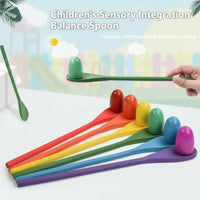 Thumbnail for Wooden Egg Spoon Game – Motorik & læring – Ægge-løb og balance-spil