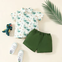 Thumbnail for Mini Fashion™ - Dinosaur-print - Sommersæt