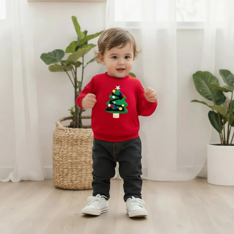 FrostyFit – Varm og hyggelig – Rød julesweater