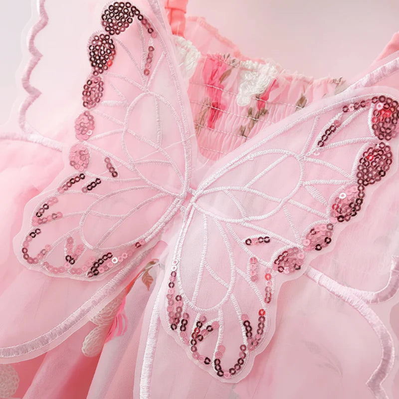 Girls Butterfly Dress – Sød & luftig – børnekjole