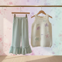 Thumbnail for Girls Summer Outfit – Trendy og behageligt – Sommer-sæt til børn