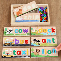 Thumbnail for AlphaPuzzle – Lær engelske ord – Træspellingpuslespil