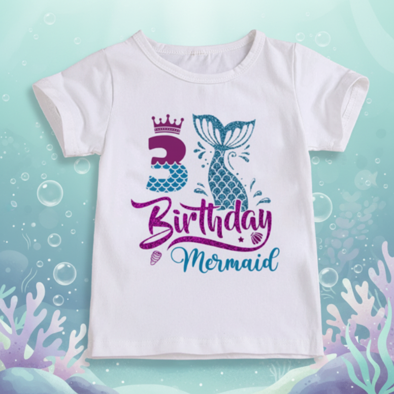 Birthday Graphic Tee – Sødt & let – Børnet-shirt til fødselsdag