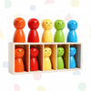 WoodenMatch – Smart & Legesygt – Montessori Farvespil