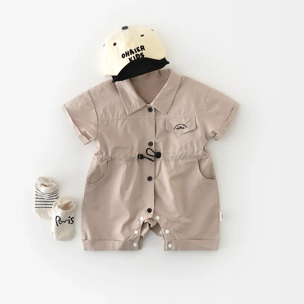 Mini Fashion™ - Hård og sommerlig - baby-jumpsuit