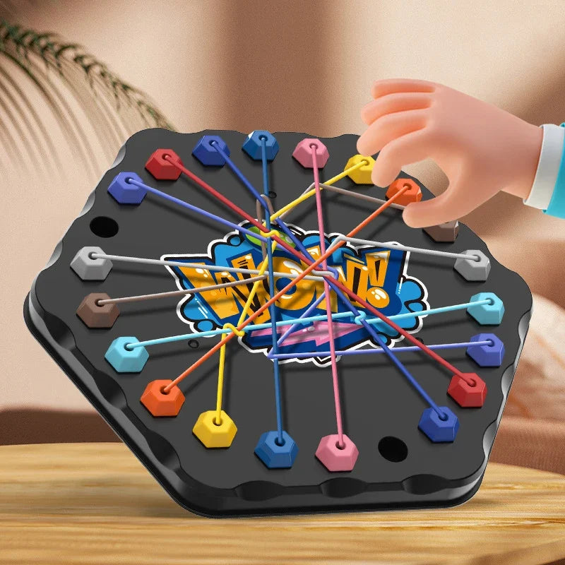 Color Rope Logic Game – Tænkning & Interaktivt – Brætspil