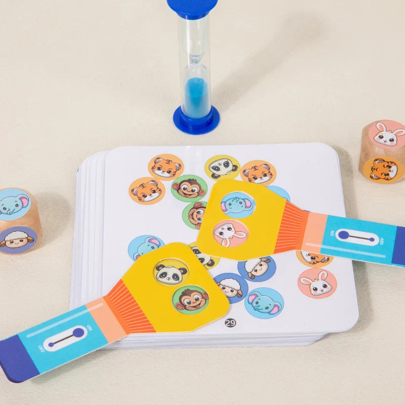 Puzzle Duel™ - Hurtig og smart - Interaktivt reaktionsbrætspil