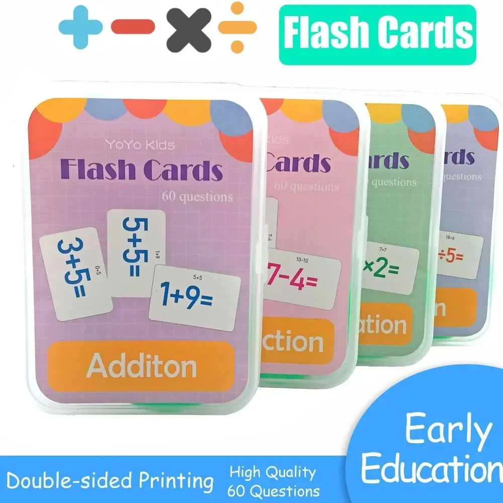 Math Flash Cards™ – Lær at regne - Matematiske kort