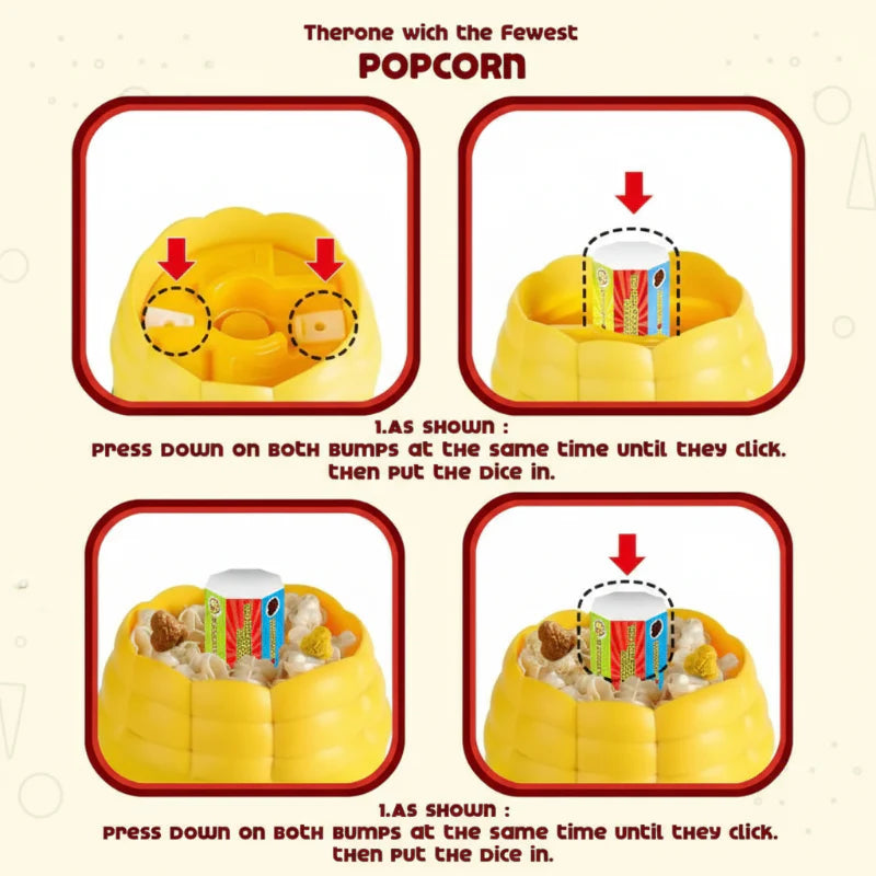 PopCornFun – Hyggeligt & Legesygt – Familie Party Brætspil