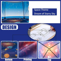 Thumbnail for Rocket Ship Tent™ – Pop-up med rumeventyr  – Rumraket-telt til børn