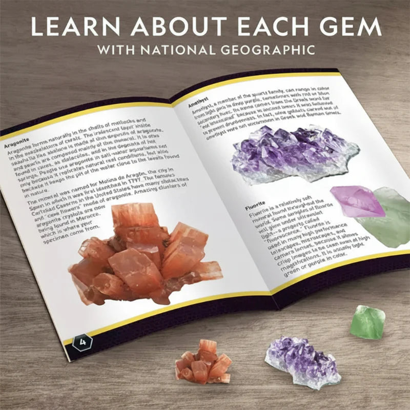 Gemstone Dig Kit – Opdagelse & læring – Krystaludgravningssæt
