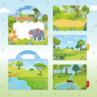 Thumbnail for StickerFun – Farverig og lærerig - genanvendelig klistermærkebog