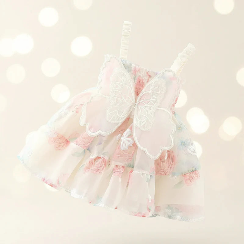Girls Butterfly Dress – Sød & luftig – børnekjole