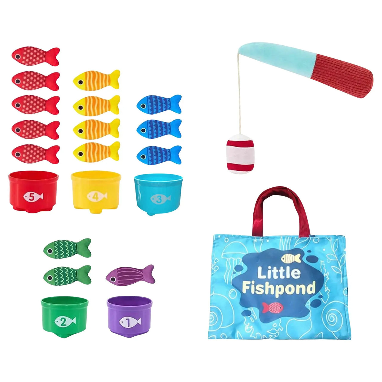 Magnetic Fishing Game™ -  Fang dem alle - Magnetisk fiskespil