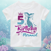 Thumbnail for Birthday Graphic Tee – Sødt & let – Børnet-shirt til fødselsdag