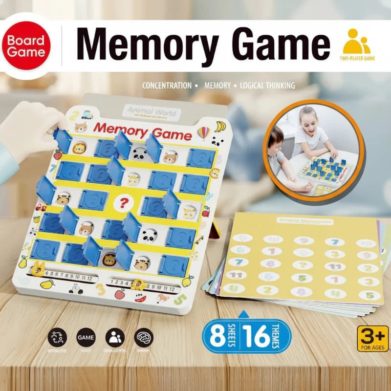 Memory Matching Game – Lærerigt & udviklende – Hukommelsesspil