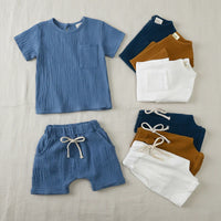 Thumbnail for Baby Summer Outfit – Luftigt & behageligt – Tøjssæt