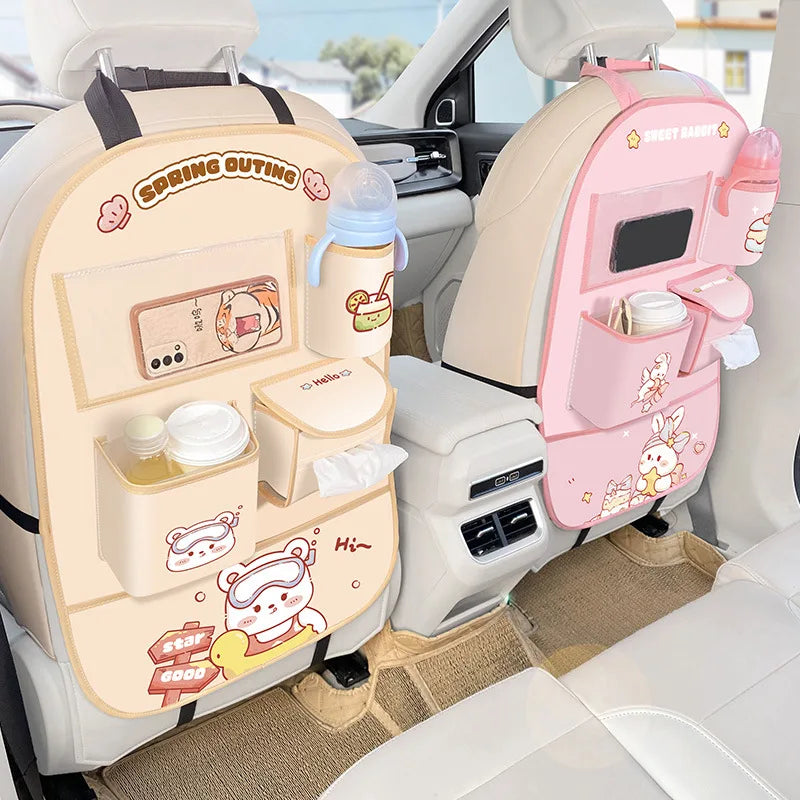 Backseat Baby Storage Bag – Praktisk og rummelig – opbevaringstaske til bilen