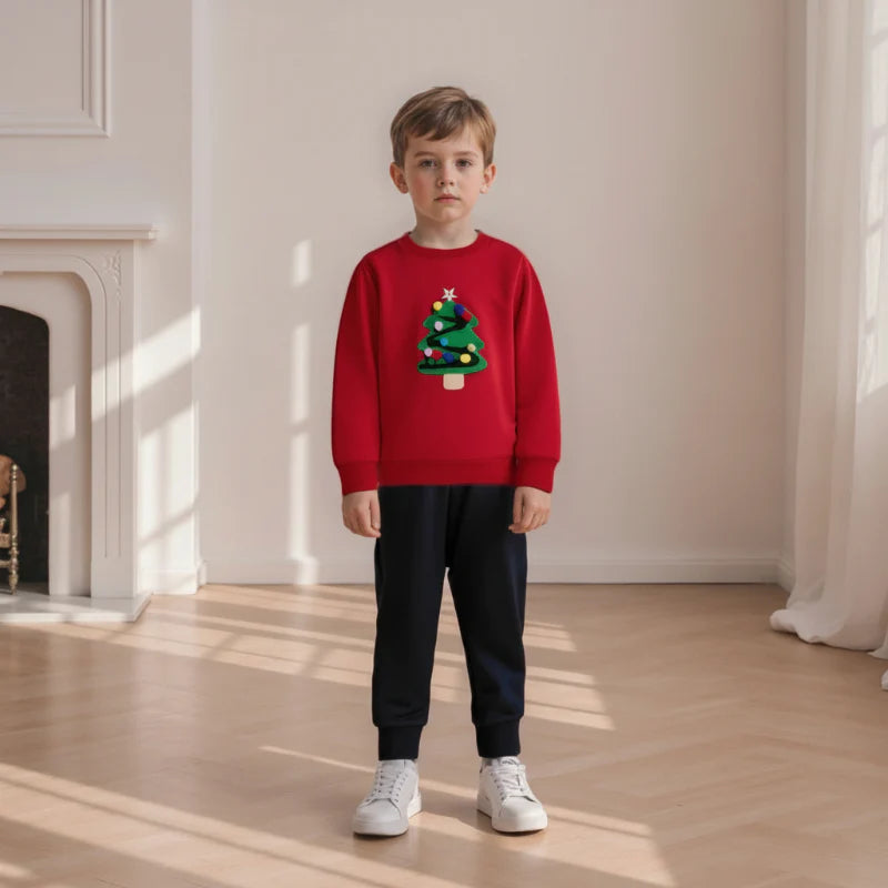 FrostyFit – Varm og hyggelig – Rød julesweater