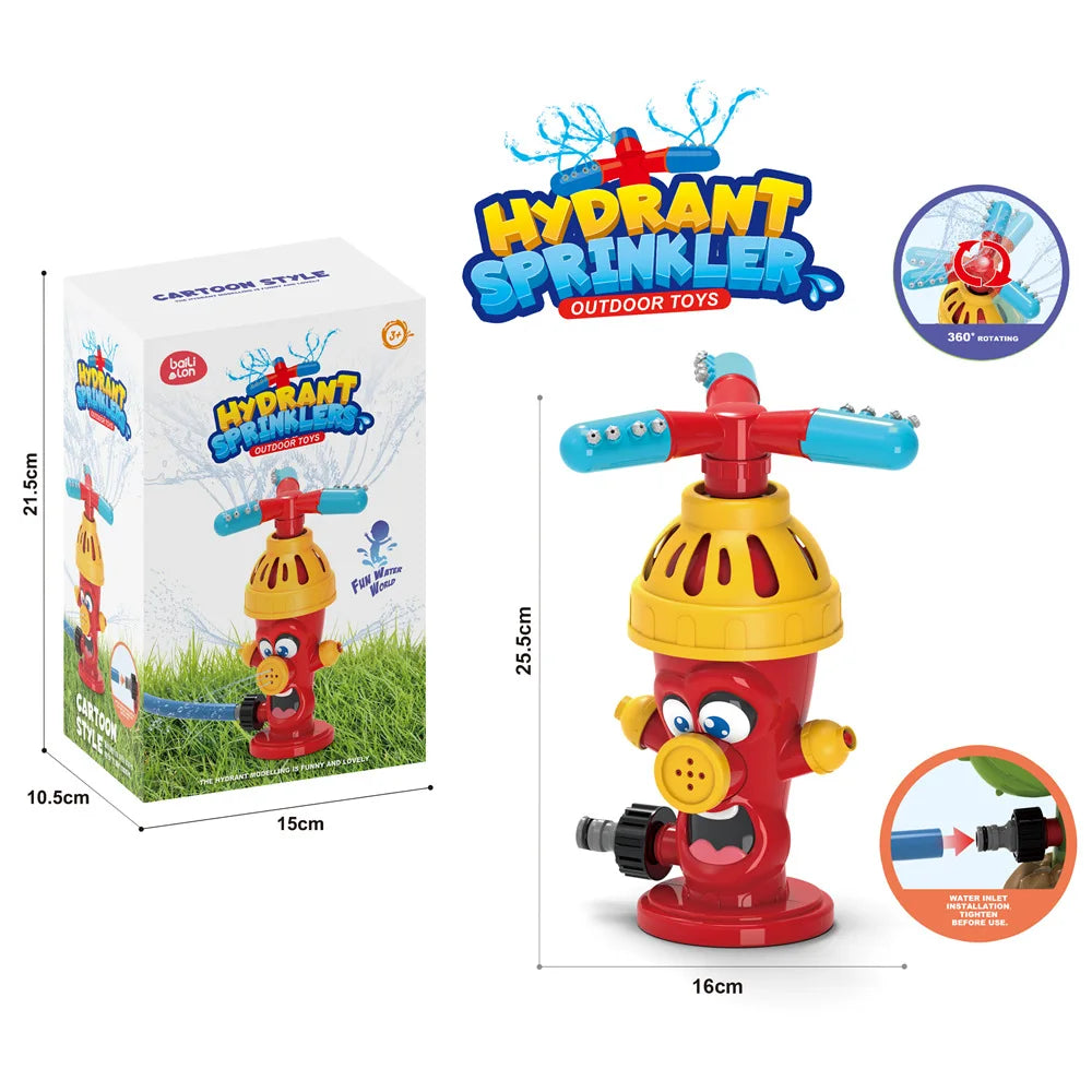 Cartoon Hydrant™ - Vandfest i haven - legende springvand