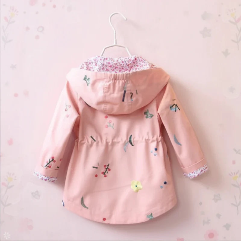 Girls Windbreaker Jacket – Let og stilfuld – børnejakke