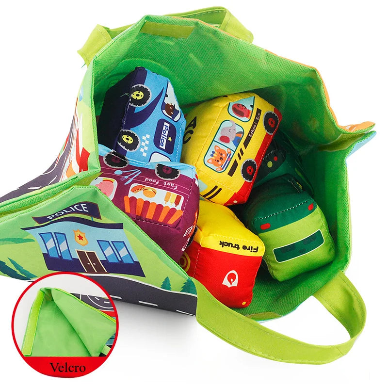 Car Playmat™ - Tegneserie-eventyr - Legemåtte og biler