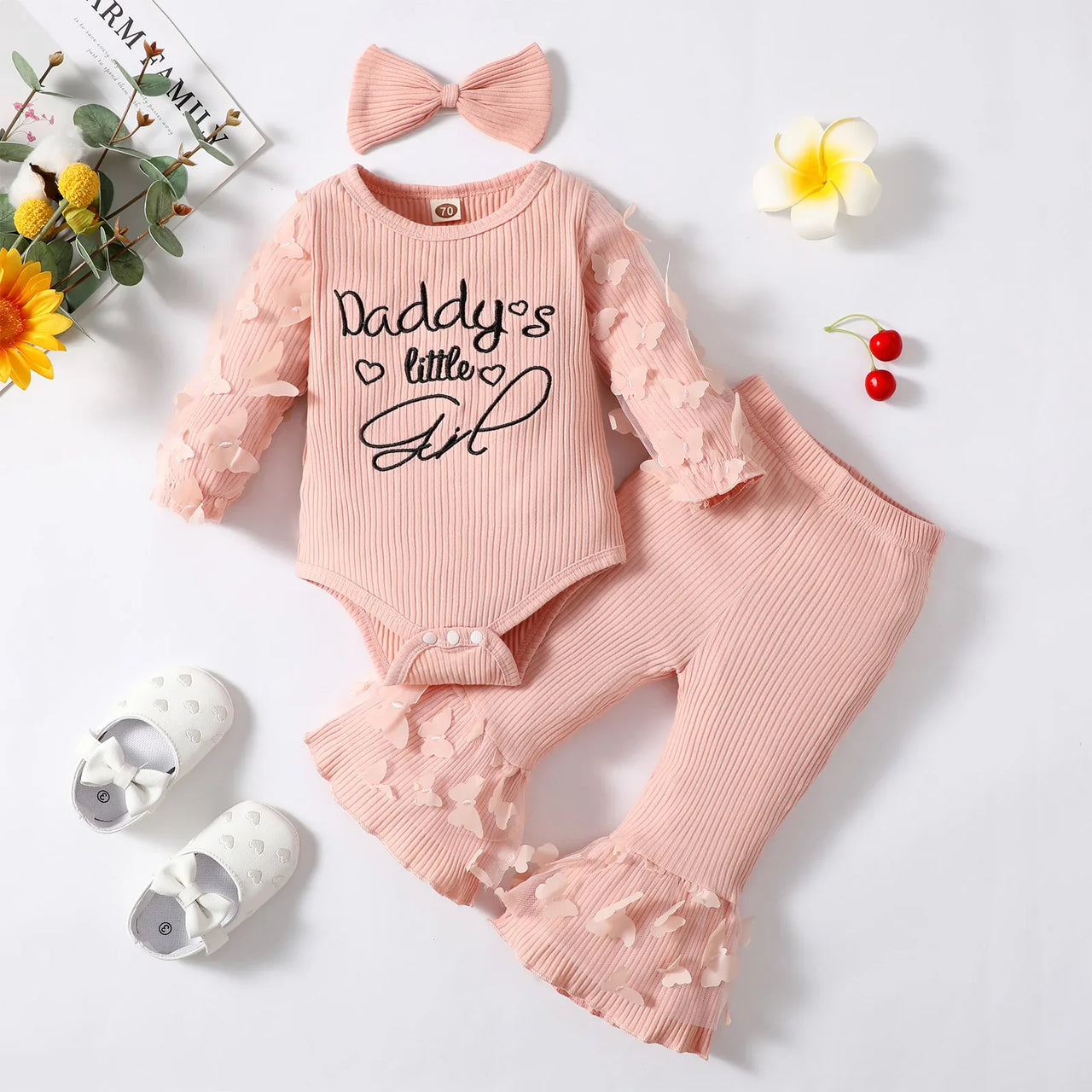 Mini Fashion™ - 'Fars lille pige' - Romper og bukser til piger