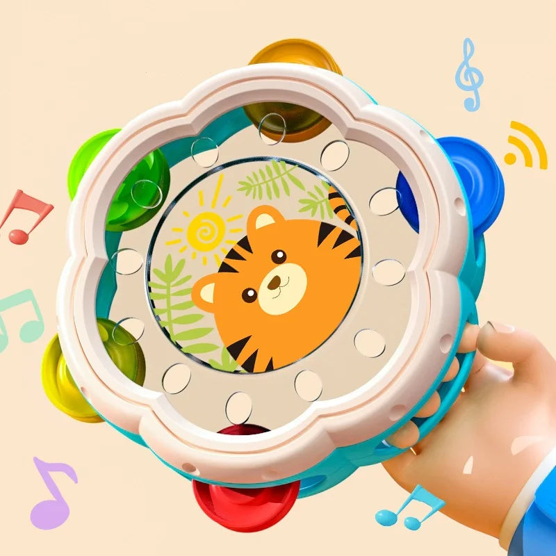 Montessori Music Set™ - Udvikl musikalsk talent - Tamburin til børn