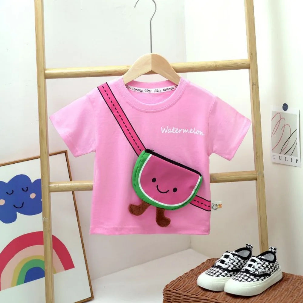 Mini Fashion™ - Frugtagtigt look - T-shirt